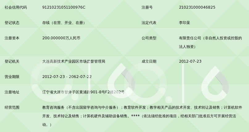 大连东软睿道教育信息服务